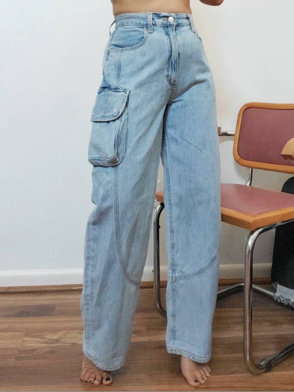 Agolde Cass Cargo Jeans - Picture 3 of 10